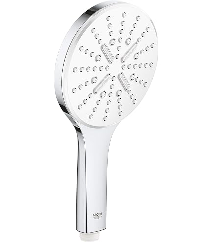 GROHE RAINSHOWER 130 シャワーヘッド Amazon.com: GROHE Rainshower 130 SmartActive | Hand Shower 3 Jet